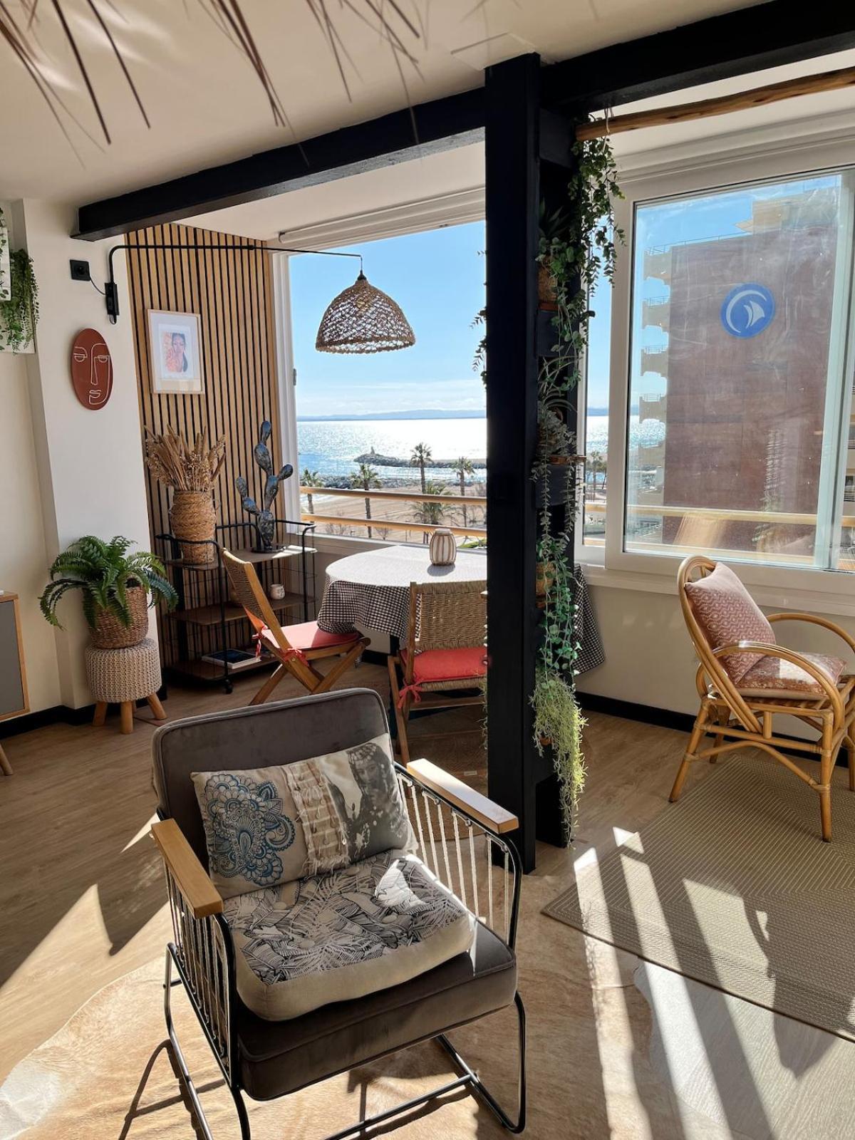 L'Appart-Rosas Boheme Chic, Au Bord De La Mer Exterior foto